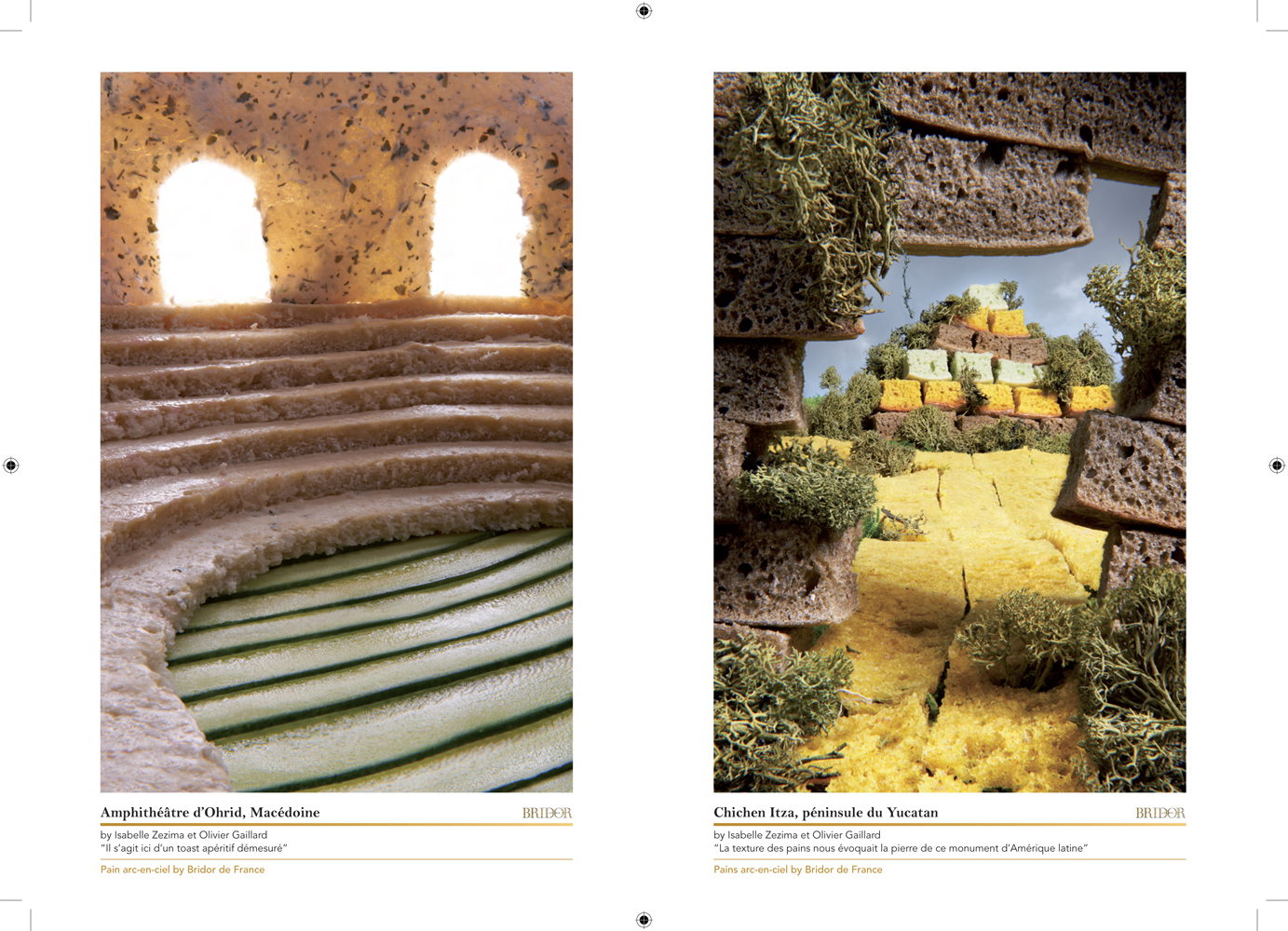 Livret en édition limitée réalisé par l'Agence Lucette pour accompagner l'exposition Bridor, en parallèle du festival de photographie culinaire 2012.