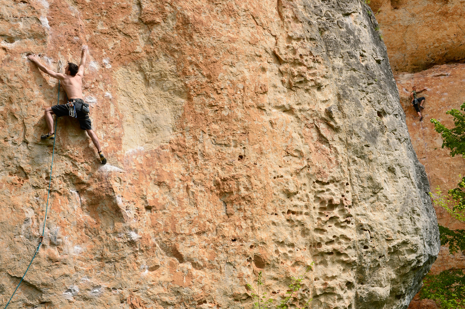 Escalade en Falaise