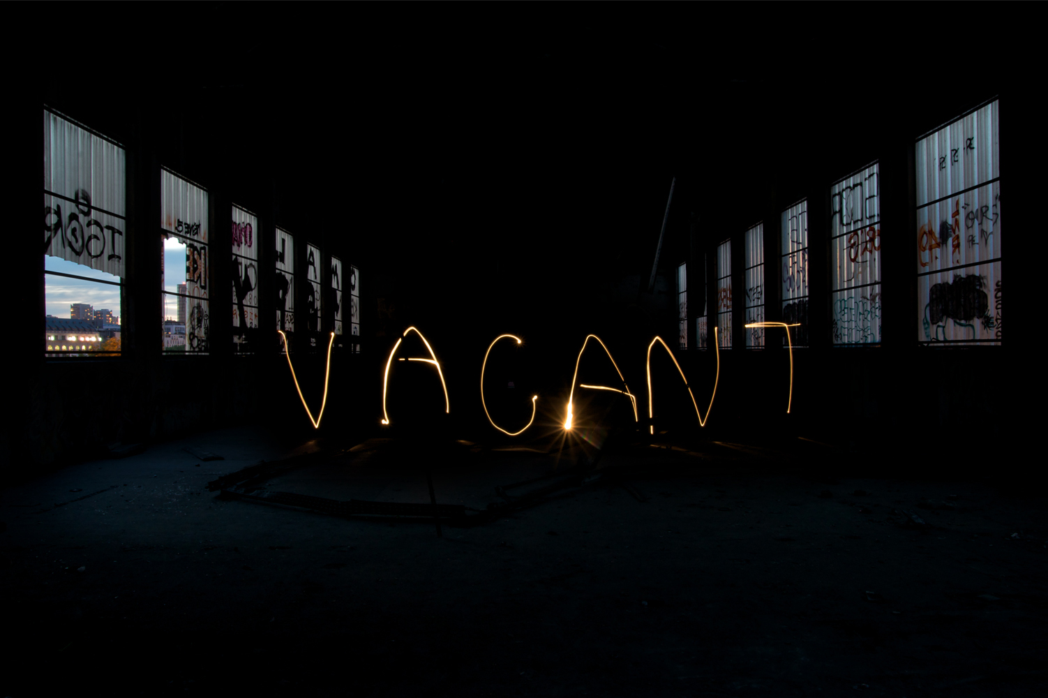 Light Painting – vacant